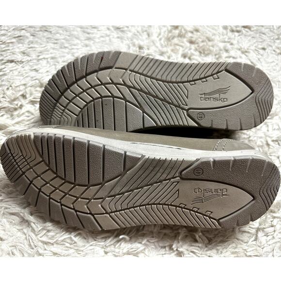 Dansko Women's Taupe Leela Lace Up Sneakers Casual Flat Fashion Sz 41 (10.5/11) - Picture 6 of 8
